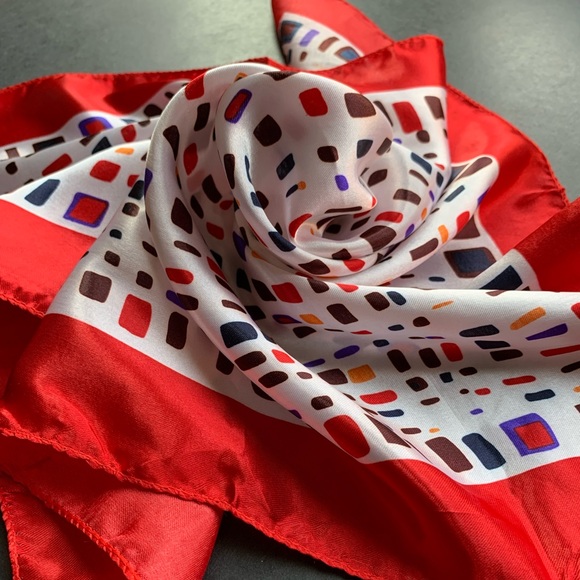Soft Satin Scarves (Set of 4) - Picture 12 of 16